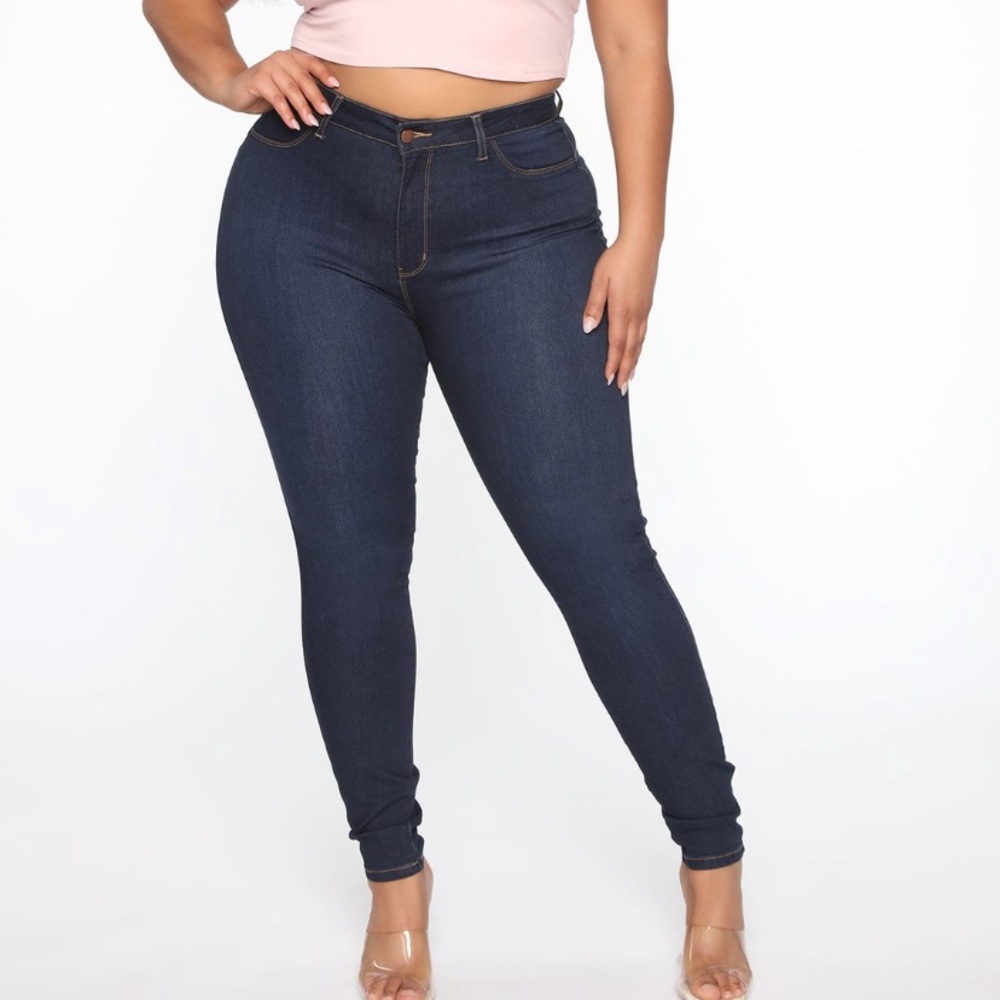 Classic Beauty Skinny Jeans - Dark Denim